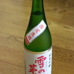 齋彌酒造店 - 201603雪の茅舎 純米吟醸 限定生酒