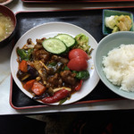 きたごう - 酢豚定食