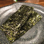 地鶏料理専門店 無玄 - 海苔