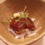 寿司処 しん - 造り　鰹のづけ