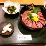 近江牛 岡喜本店 - 近江牛ローストビーフ丼                   