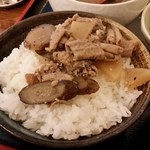 おっ母さん - ご飯のドドっとかけていただきま～っす！