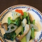 ホテルオークラ 中国料理「桃花林」 - 季節野菜のさっぱり炒め