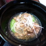 日本料理 対い鶴 - 前沢オガタ牛のスープ煮