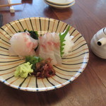 真鯛の昆布〆　1650円