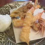 蕎麦 たじま - 車海老・舞茸・茄子