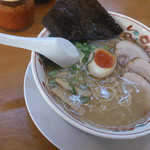 隆砲ラーメン - 2015.7　隆砲ラーメン　大盛