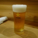 Tanaka - 生ビール（500円）