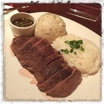 アウトバックステーキハウス - アウトバックステーキ300g 和風ソース¥2980
