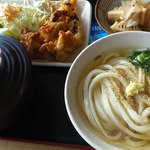 Sanukiya - かけうどん定食