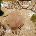 鮨処おざ喜 - 平目 2016.4月