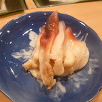 鮨処おざ喜 - ホッキ焼き 2016.4月