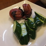 阿うん 博多串焼きの店 - 漬物盛り合わせ