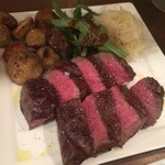 炭火焼赤身肉とクラフトビール ヴァベーネ - ランプ肉