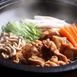 北新地燦鶴 - 博多地鶏のポン酢すき焼き