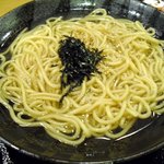 もつ麺屋  - もつつけ麺 (醤油) （￥680）