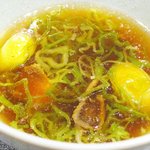 Élan - ランチコース 5940円 の鴨と白トリュフのつけ汁