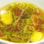 Élan - ランチコース 5940円 の鴨と白トリュフのつけ汁