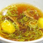 Élan - ランチコース 5940円 の鴨と白トリュフのつけ汁