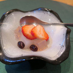 懐石カフェ 蛙吉 - 桜みつまめ