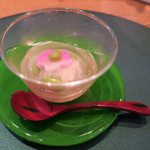 懐石カフェ 蛙吉 - 桜蒸し