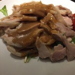 火鍋 小肥羊 - バンバンジー 500yen('15.04)