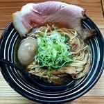 極麺 青二犀 - 【しょうゆらーめん + 煮たまご】￥650 + ￥100