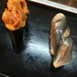 御すし 宇佐美 - 生うにとこはだ