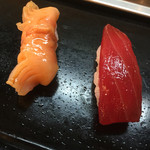 Osushi Usami - 赤貝とまぐろ