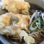 かんだ　冨そば - とり天かけ蕎麦