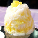 雪うさぎ - タンカンの果肉入り柑橘ミックスヨーグルト