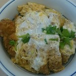 かつや - カツ丼(梅)のアップ