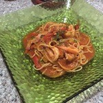 Chao Suki - トマトシーフードスパゲッティ