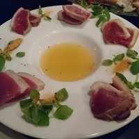 味とく家 - 紀州の合鴨たたきマンゴーソースで