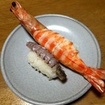 にぎり人 石川屋 - シャコと大海老