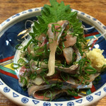 久鶴 - 鯵のたたき