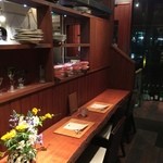 楮はなれ - カウンター席