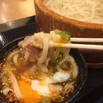 二代目 甚八 - 《豚汁つけ麺・辛》800円(税別)
            2016/4/21