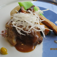 妙見石原荘 食菜石蔵 - 黒豚の味噌煮