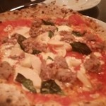 ナポリピッツァ Pizzeria la Rossa - 4月のピザ たけのことサルシッチャ