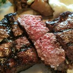 The Bull Pen - Weekend BreakfastのNY Steak 10oz&Eggs