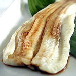 Broiled boiled conger eel