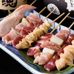 Various Grilled skewer