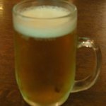 Ajidokoro Kuchi Hacchou - 生ビール　※しまった・・・ピンボケだ・・・