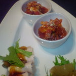 秋の前菜盛り合わせ２