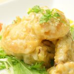 一蓮 - 海老の柚子マヨ和え♪少し大人の味がします