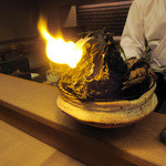 白 - 5】春を告げる修二会(お水取り)をイメージした演出(3月夜コース)