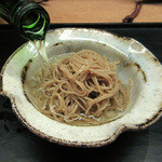 白 - 6】若狭井蕎麦 ご香酒煎り酒(3月夜コース)