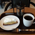 スターバックスコーヒー - バナナクリームパイ＆ハウスブレンドのプレス