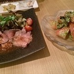 nikubaruocho - ローストビーフ＆サラダ